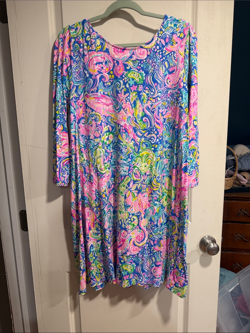 Lilly Pulitzer Ophelia Swing Dress in Multi Dream Team